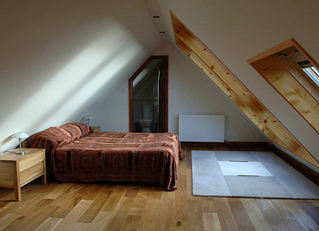 Loft conversion bedroom